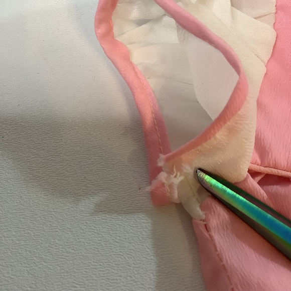 Vintage Styled By Cradle Togs Infant Dress Embroidered Kitten Cat - Picture 9 of 13